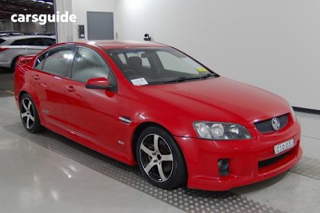 Red 2009 Holden Commodore Sedan SS