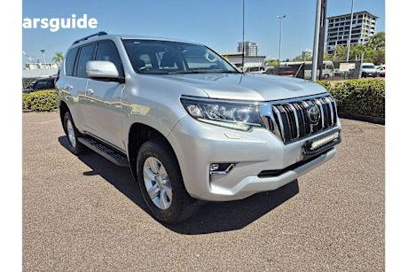 Silver 2022 Toyota Landcruiser Prado SUV GXL 4X4