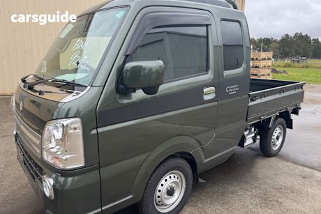 Green 2024 Suzuki Carry Ute Tray SUPER CARRY