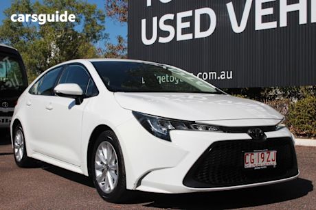 White 2021 Toyota Corolla Sedan Ascent Sport