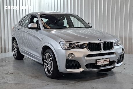 Silver 2015 BMW X4 Coupe Xdrive 20D
