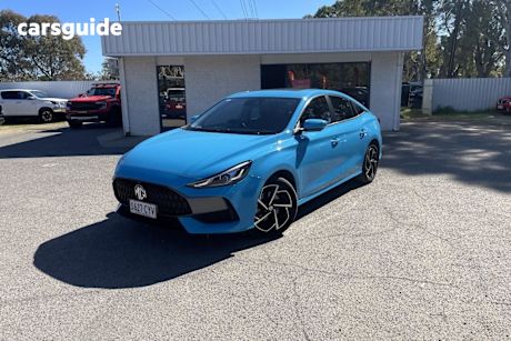 Blue 2023 MG MG5 Sedan Essence