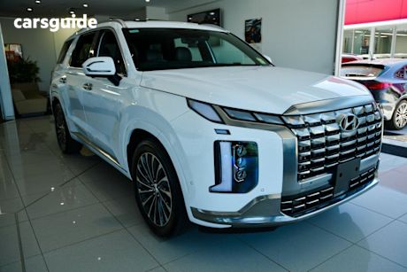 White 2025 Hyundai Palisade Wagon Calligraphy (7 Seat)