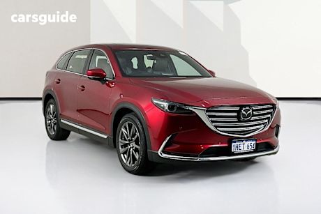 Red 2020 Mazda CX-9 Wagon Azami (awd)