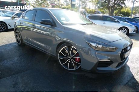 Grey 2020 Hyundai I30 Fastback N Performance Lux