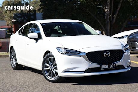 White 2021 Mazda Mazda6 Sedan TOURING F