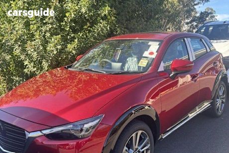 Red 2025 Mazda CX-3 Wagon G20 Akari
