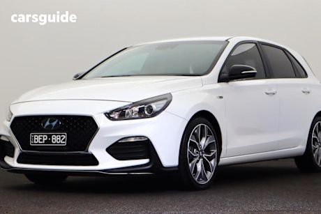 White 2019 Hyundai I30 Hatchback N Line