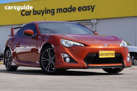 Orange 2013 Toyota 86 Coupe GTS