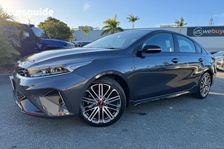 Grey 2023 Kia Cerato Sedan GT