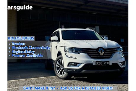 White 2019 Renault Koleos Wagon Intens X-Tronic (4X4)
