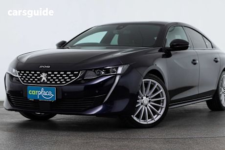 Blue 2021 Peugeot 508 Fastback GT
