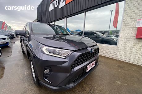 Grey 2021 Toyota RAV4 Wagon Gx (Awd) Hybrid