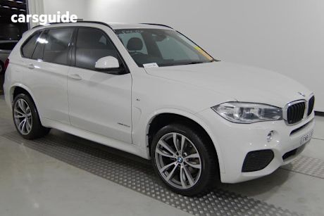 White 2016 BMW X5 Wagon Xdrive 30D