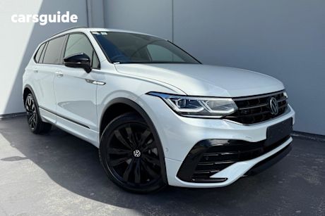 White 2024 Volkswagen Tiguan Wagon Allspace Wolfsburg Edtn