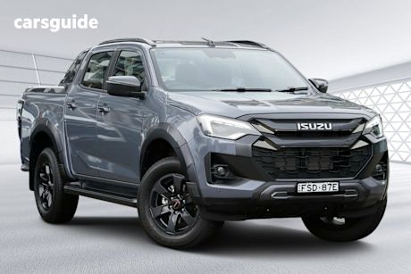 Grey 2025 Isuzu D-MAX Crew Cab Utility X-Terrain (4X4)