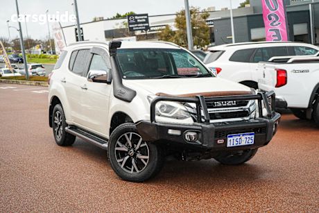 White 2019 Isuzu MU-X Wagon LS-T (4X4)