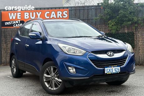 Blue 2014 Hyundai IX35 Wagon Elite (awd)
