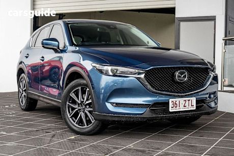 Blue 2020 Mazda CX-5 SUV GT 4X4