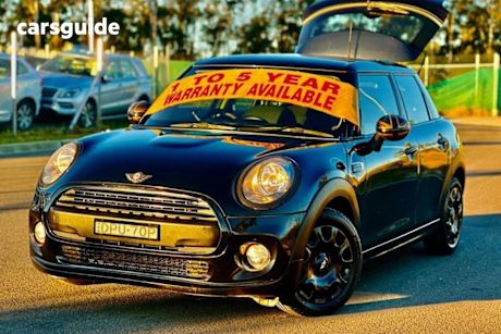Black 2017 Mini Cooper Hatchback ONE 5D Hatch