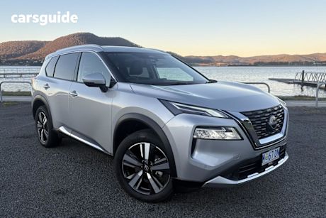 Silver 2024 Nissan X-Trail Wagon TI (4WD)