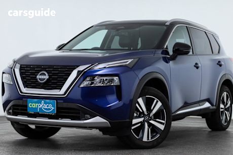 Blue 2023 Nissan X-Trail Wagon TI-L (4WD)