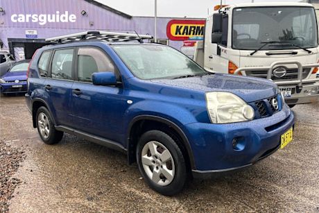Blue 2009 Nissan X-Trail Wagon ST (4X4)