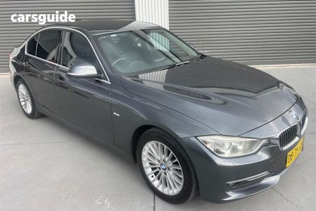 Grey 2013 BMW 320D Sedan