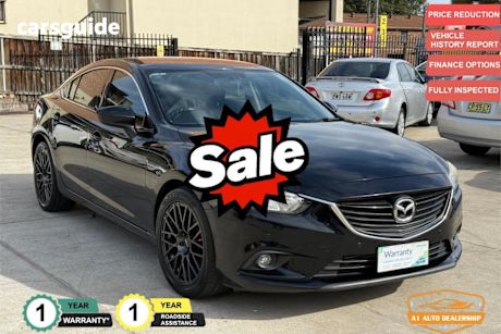 Black 2012 Mazda 6 Sedan Touring