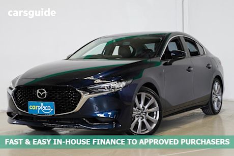 Blue 2021 Mazda 3 Sedan G20 Touring
