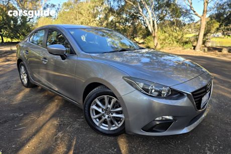 Silver 2014 Mazda 3 Sedan Touring