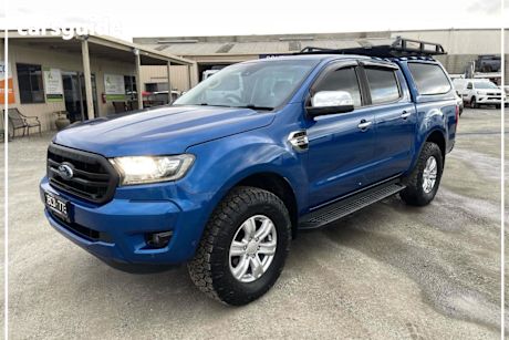 Blue 2019 Ford Ranger Double Cab Pick Up XLT 2.0 (4X4)