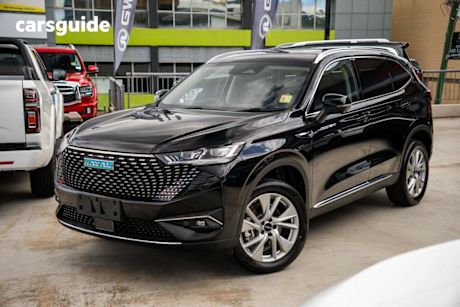 Black 2024 GWM Haval H6 Wagon Ultra Hybrid