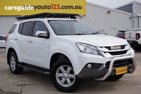 White 2015 Isuzu MU-X Wagon LS-T (4X4)
