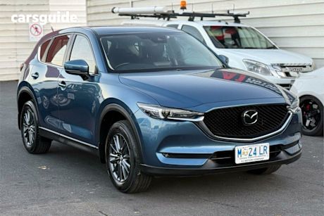 Blue 2021 Mazda CX-5 Wagon Maxx Sport (fwd)