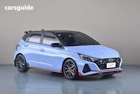 Blue 2021 Hyundai I20 Hatchback N TTR