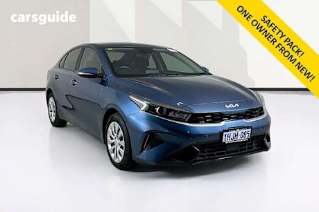 Blue 2021 Kia Cerato Sedan S Safety Pack