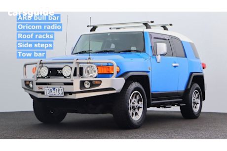 Blue 2012 Toyota FJ Cruiser SUV 4X4