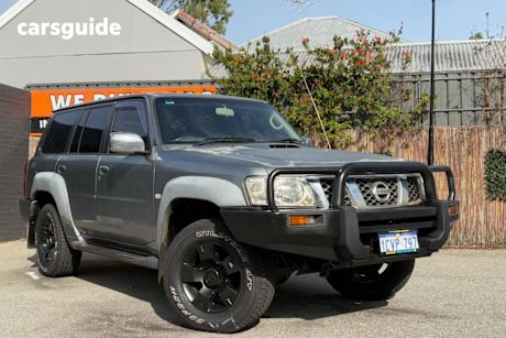 Grey 2008 Nissan Patrol Wagon ST (4X4)