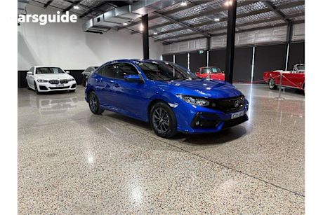 Blue 2020 Honda Civic Hatchback VTI-S