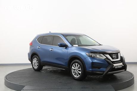 Blue 2020 Nissan X-Trail Wagon ST (2WD) (5YR)