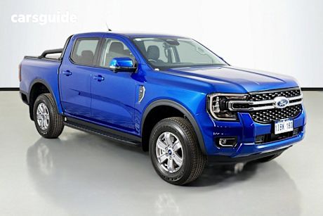Blue 2023 Ford Ranger Double Cab Pick Up XLT 3.0 (4X4)