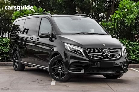 Black 2022 Mercedes-Benz V300 Wagon D Avantgarde MWB