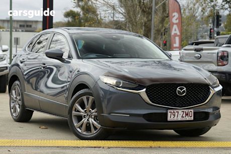 Blue 2019 Mazda CX-30 Wagon G20 Evolve (fwd)