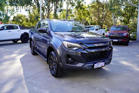 Grey 2024 Isuzu D-MAX Crew Cab Utility X-Terrain (4X4)