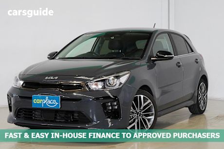 Grey 2021 Kia RIO Hatchback GT-Line