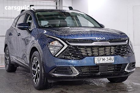 Blue 2022 Kia Sportage SUV S F
