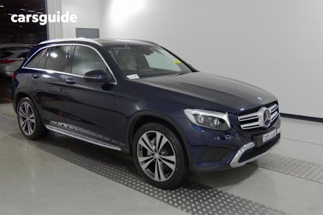Blue 2016 Mercedes-Benz GLC250 Wagon