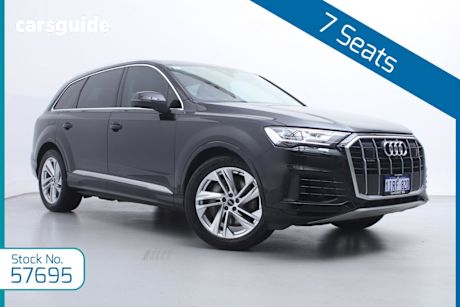Black 2022 Audi Q7 Wagon 50 TDI Quattro Mhev