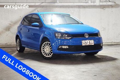Blue 2015 Volkswagen Polo Hatchback 66 TSI Trendline